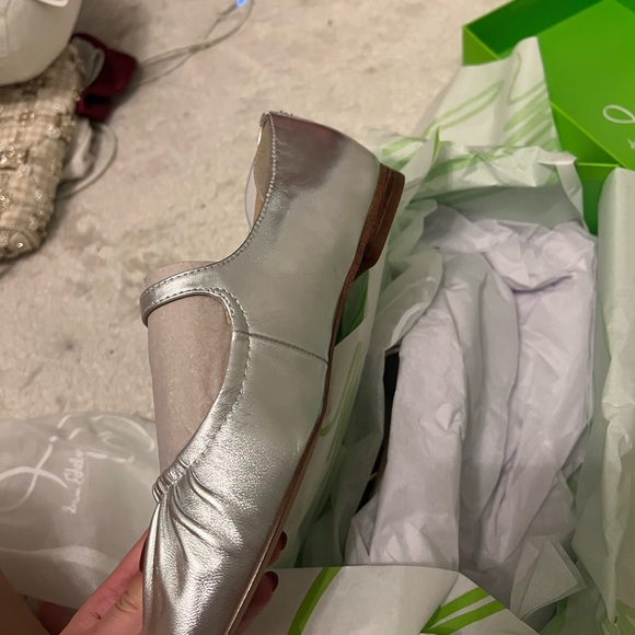Sam Edelman MICAH MARY JANE FLAT SILVER - Picture 11 of 13